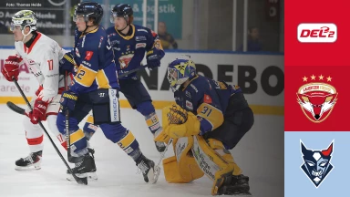 DEL2: Lausitzer Füchse vs. Blue Devils Weiden
