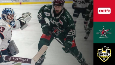 DEL2: Starbulls Rosenheim vs. Krefeld Pinguine
