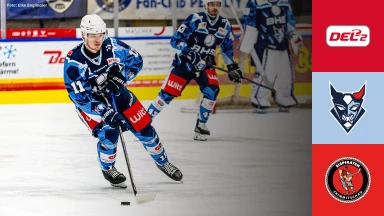 DEL2: Blue Devils Weiden vs. Eispiraten Crimmitschau