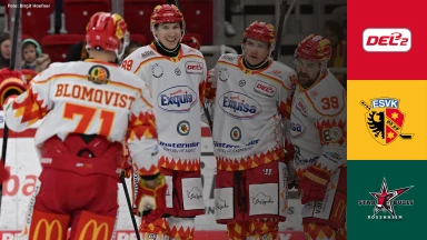 DEL2: ESV Kaufbeuren vs. Starbulls Rosenheim