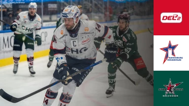 DEL2: Ravensburg Towerstars vs. Starbulls Rosenheim