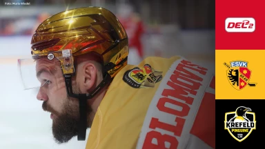 DEL2: ESV Kaufbeuren vs. Krefeld Pinguine