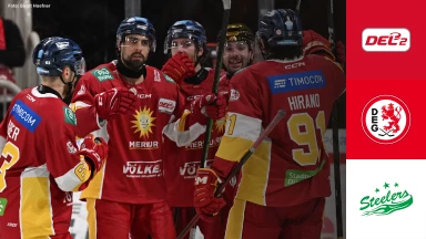 DEL2: Düsseldorfer EG vs. Bietigheim Steelers