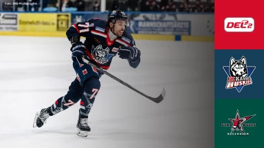 DEL2: EC Kassel Huskies vs. Starbulls Rosenheim