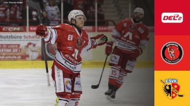 DEL2: Eispiraten Crimmitschau vs. ESV Kaufbeuren