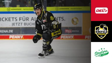 DEL2: Krefeld Pinguine vs. Bietigheim Steelers