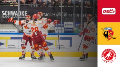 DEL2: ESV Kaufbeuren vs. EC Bad Nauheim