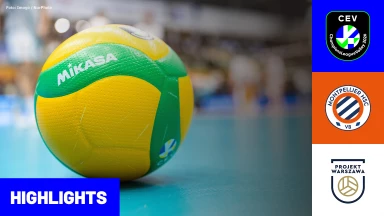 CL Männer: MONTPELLIER HSC VB vs. PGE Projekt WARSZAWA | Highlights
