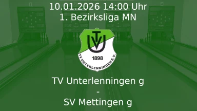 TV Unterlenningen g - SV Mettingen g