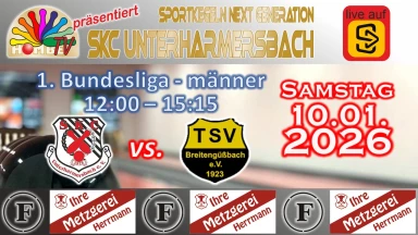 1. Bundesliga Männer : SKC Unterharmersbach I - TSV Breitengüßbach I