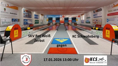 1. Bundesliga 120 Männer: SKV Rot-Weiß Zerbst - KC Schwabsberg