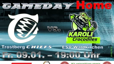 Trostberg Chiefs vs. ESV Waldkirchen Karoli Crocodiles (Landesliga)