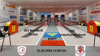 1. Bundesliga 120 Männer: SKV Rot-Weiß Zerbst - SKC Unterharmersbach