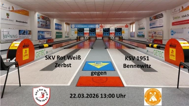 2. Bundesliga Ost 120 Frauen: SKV Rot-Weiß Zerbst - KSV 1951 Bennewitz