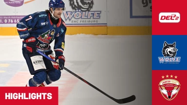 DEL2: EHC Freiburg vs. Lausitzer Füchse I Highlights