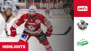 DEL2: Eisbären Regensburg vs. Bietigheim Steelers I Highlights