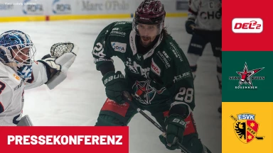 DEL2: Starbulls Rosenheim vs. ESV Kaufbeuren | Pressekonferenz