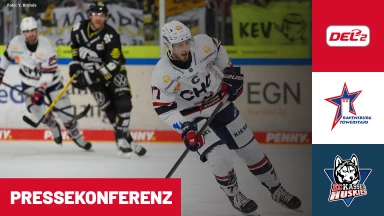 DEL2: Ravensburg Towerstars vs. EC Kassel Huskies | Pressekonferenz