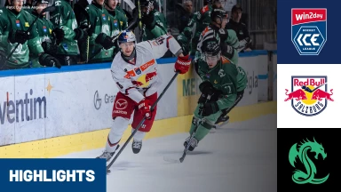 win2day ICE Hockey League: EC Red Bull Salzburg vs. Olimpija Ljubljana I Highlights