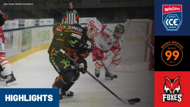 win2day ICE Hockey League: Moser Medical Graz99ers vs. HCB Südtirol Alperia I Highlights
