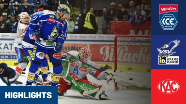 win2day ICE Hockey League: EC iDM Wärmepumpen VSV vs. EC-KAC I Highlights
