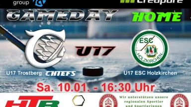 U17 Trostberg CHIEFS vs. ESC Holzkirchen (Landesliga)