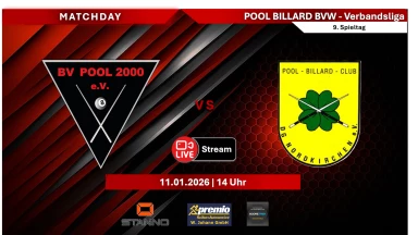 BV Pool 2000 II vs. PBC DG Nordkirchen 1  | Tisch 3