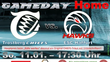 Trostberg Chiefs vs. ESC Haßfurt Hawks (Landesliga)