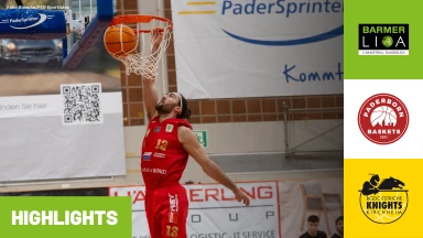 ProA: Paderborn Baskets vs. Bozic Estriche Knights Kirchheim | Highlights
