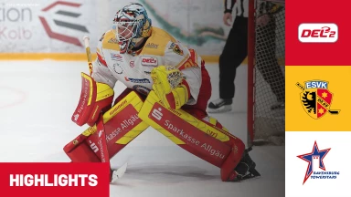 DEL2: ESV Kaufbeuren vs. Ravensburg Towerstars I Highlights