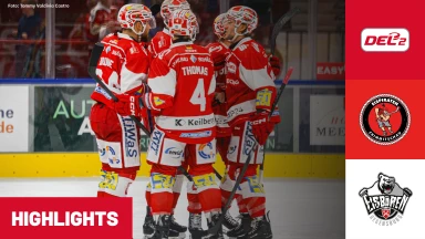 DEL2: Eispiraten Crimmitschau vs. Eisbären Regensburg I Highlights