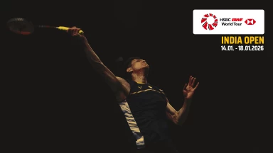 Court 1 - India Open 2026 - Halbfinale