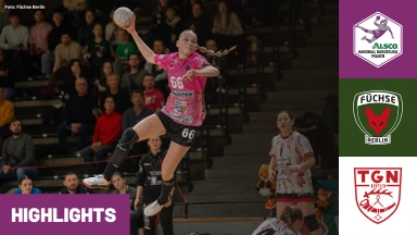 Highlights: Füchse Berlin vs. TG Nürtingen - Enges Duell im Topspiel!