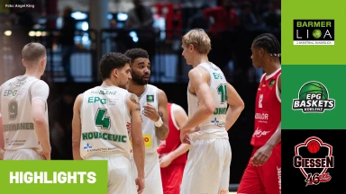 ProA: EPG Baskets Koblenz vs. GIESSEN 46ers | Highlights