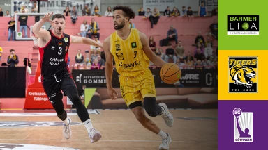 ProA: Tigers Tübingen vs. BG Göttingen