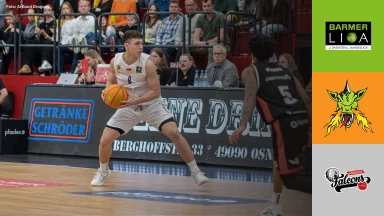ProA: Artland Dragons vs. Nürnberg Falcons BC