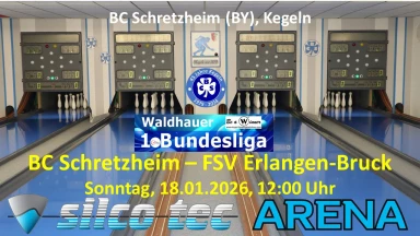 1. Bundesliga 120 Frauen: BC Schretzheim - FSV Erlangen-Bruck