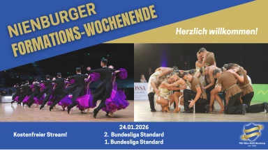 Nienburger Formations-Wochenende 2026 | Samstag 24.01.2026