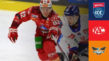 win2day ICE Hockey League: EC-KAC vs. Steinbach Black Wings Linz
