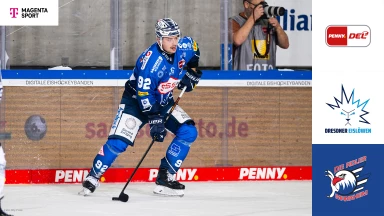 DEL: Dresdner Eislöwen vs. Adler Mannheim - MagentaSport