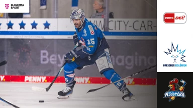 DEL: Dresdner Eislöwen vs. Iserlohn Roosters - MagentaSport