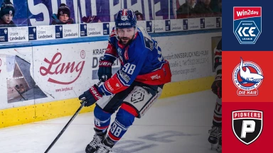 win2day ICE Hockey League: HC TIWAG Innsbruck - Die Haie vs. Pioneers Vorarlberg