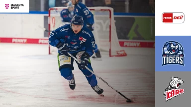 DEL: Straubing Tigers vs. Nürnberg Ice Tigers - MagentaSport