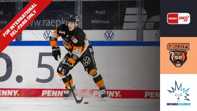 For international fans only - DEL: Grizzlys Wolfsburg vs. Dresdner Eislöwen