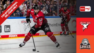For international fans only - DEL: Kölner Haie vs. Löwen Frankfurt