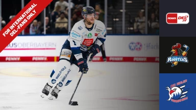 For international fans only - DEL: Iserlohn Roosters vs. Adler Manheim