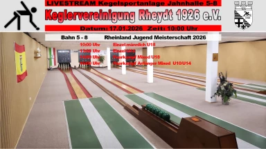 1. Tag Rheinland Jugend Meisterschaft 2026