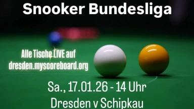 Snooker Bundesliga - Dresden v Schipkau - Tisch 4
