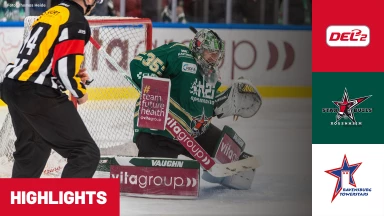 DEL2: Starbulls Rosenheim vs. Ravensburg Towerstars I Highlights