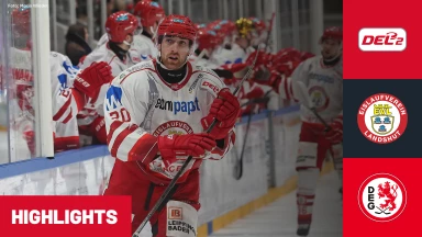 DEL2: EVL Landshut vs. Düsseldorfer EG I Highlights